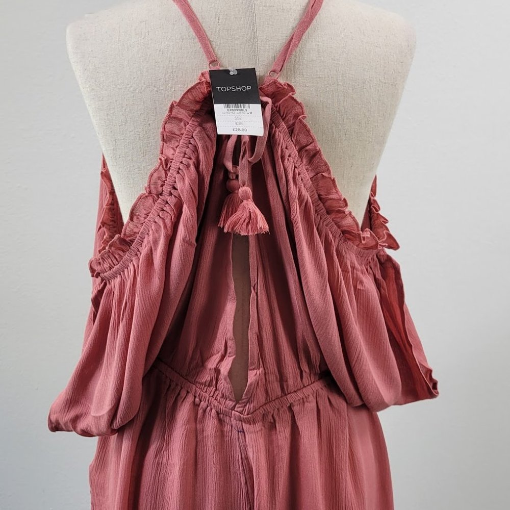 NWT TOPSHOP romper playsuit coverups Sz S & M - Picture 6 of 9